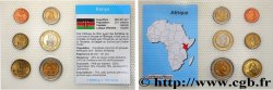 KENYA Lot 6 monnaies 1995-1998