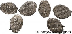 RUSSIE - PIERRE Ier LE GRAND Lot 3 x 1 Kopeck n.d. Kadashev