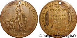 SUISSE - RÉPUBLIQUE DE GENÈVE Essai XII Florins 1794  TTB