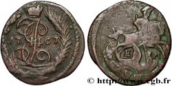 RUSSIA - SIBERIA 1 Polushka (1/4 Kopeck) 1767 Ekaterinbourg