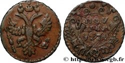 RUSSIE 1 Polushka (1/4 Kopeck) aigle bicéphale 1734