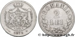 ROMANIA 2 Lei 1875 Bruxelles