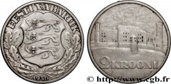 ESTONIE 2 Krooni Forteresse de Tallinn 1930