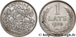 LETTONIE 1 Lats emblème 1924
