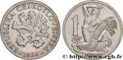 CZECHOSLOVAKIA 1 Koruna 1937