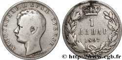 SERBIA 1 Dinar Alexandre Ier 1897 Paris