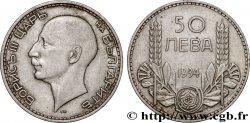 BULGARIE 50 Leva Boris III 1934