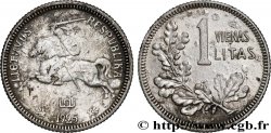 LITUANIE 1 Litas chevalier Vitis 1925