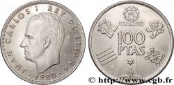 SPAIN 100 Pesetas BE Juan Carlos coupe du Monde de Football 1982 1980 Madrid