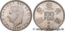 ESPAGNE 100 Pesetas BE Juan Carlos coupe du Monde de Football 1982 1980 Madrid