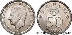 ESPAGNE 50 Pesetas Juan Carlos coupe du Monde de Football 1982 (1981) 1980 Madrid