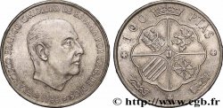 ESPAGNE 100 Pesetas Francisco Franco (1967 dans les étoiles) 1966 Madrid