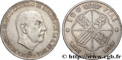ESPAGNE 100 Pesetas Francisco Franco (1967 dans les étoiles) 1966 Madrid