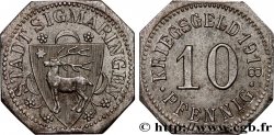 ALLEMAGNE - Notgeld 10 Pfennig Sigmaringen 1918