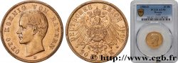 GERMANY - KINGDOM OF BAVARIA - OTTO 20 Mark 1900 Munich