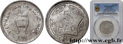 VIETNAM 5 Hao, variété à valeur incuse 1946