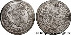 AUTRICHE - LÉOPOLD Ier 3 Kreuzer 1698 Graz