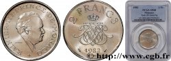 MONACO - PRINCIPAUTÉ DE MONACO - RAINIER III Essai 2 Francs en argent 1982 Paris