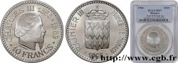 MONACO - PRINCIPAUTÉ DE MONACO - CHARLES III Essai de 10 Francs flan bruni 1966 Paris