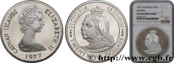CAYMAN ISLANDS 25 Dollars Proof Reine Victoria 1977 Ottawa