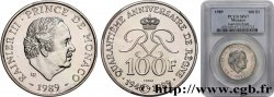 MONACO Essai de 100 Francs Rainier III 40e anniversaire de règne 1989 Paris