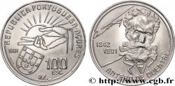 AÇORES 100 Escudos 100e anniversaire de la mort du poète Antero de Quental 1991