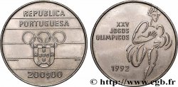 PORTUGAL 200 Escudos 25e Jeux Olympiques 1992 Lisbonne