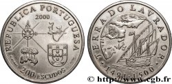 PORTUGAL 200 Escudos Terre du Labrador 2000 Lisbonne