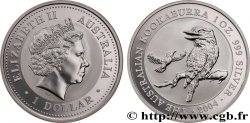 SILVER INVESTMENT 1 Dollar kookaburra Proof 2004 Perth
