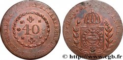 BRAZIL - EMPIRE OF BRAZIL - PETER I 40 Réis 1829 Rio de Janeiro