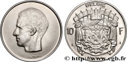 BELGIUM 10 Francs roi Baudouin légende flamande 1974 Bruxelles