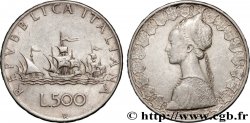 ITALY 500 Lire “caravelles” 1958 Rome