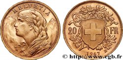 GOLD, PALLADIUM & PLATINUM INVESTMENT 20 Francs or Vreneli 1947 Berne