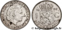 NETHERLANDS 1 Gulden Juliana 1955 Utrecht