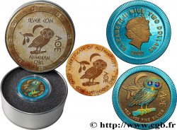 NIUE 2 Dollars Chouette Athénienne 2020