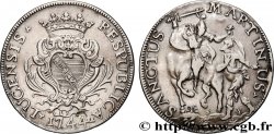 ITALY - LUCCA 1 Scudo 1744 Lucques
