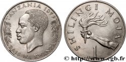 TANZANIA 1 Shilingi Julius Nyerere 1977
