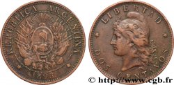 ARGENTINE 2 Centavos 1893