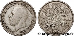 ROYAUME-UNI 6 Pence Georges V 1935 Londrs