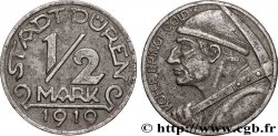 ALLEMAGNE - Notgeld 1/2 Mark Düren mineur 1919