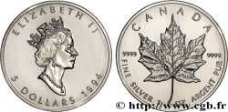 CANADA 5 Dollars (1 once) 1994