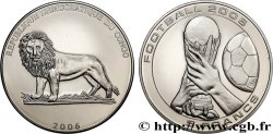 CONGO, DEMOCRATIC REPUBLIC 5 Francs FIFA 2006
