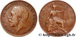UNITED KINGDOM 1 Farthing Georges V 1920 Londres