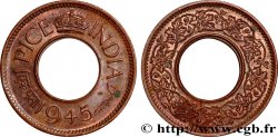 INDES BRITANNIQUES 1 Pice 1945 Calcutta