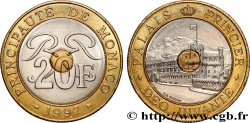 MONACO 20 Francs Palais Princier 1997 Paris