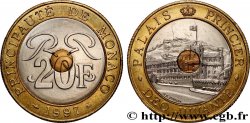 MONACO 20 Francs Palais Princier 1997 Paris