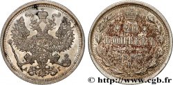 RUSSIE 20 Kopecks aigle bicéphale 1893 Saint-Petersbourg