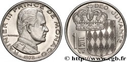 MONACO 1 Franc Rainier III 1978 Paris