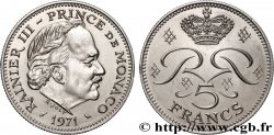 MONACO 5 Francs Rainier III 1971 Paris