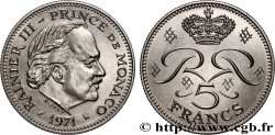 MONACO 5 Francs Rainier III 1971 Paris